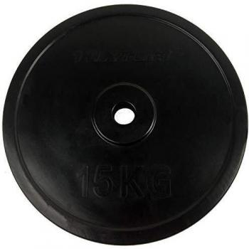 Tunturi 15 kg Black Weight Plate
