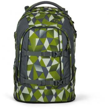 SATCH Grüne Krümel-Tasche 45 cm, 30 l, Polygongrün