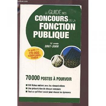 Le guide des concours de la fonction publique