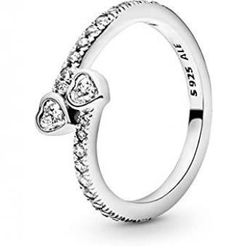 Pandora Unendliche Liebe Ring – Silberschmuck Zirkonia 191023CZ 52