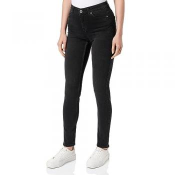 PIECES Grau Denim Jeans für Damen