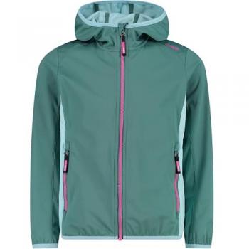 CMP Softshelljacke für Mädchen, Größe 116, türkis