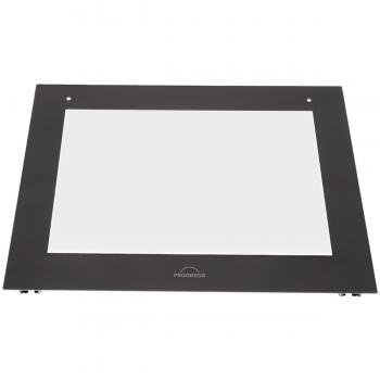 Vitre avant pour appareil AEG, noir, Progress, 59