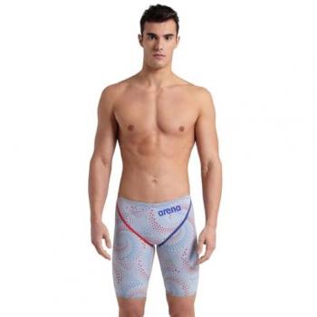 Arena Powerskin Carbon Glide Fireflow Jammer FINA blu rosso bianco