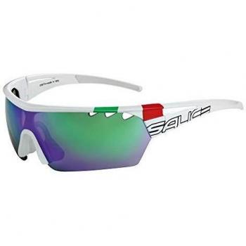 Salice 006 ITA RWP Polarized Óculos de Sol Brancos para Homens