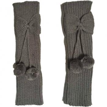 Girls' Leg Warmers with Bowknot
