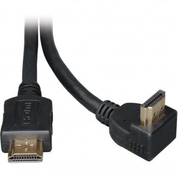 Tripp Lite 1.83m Ultra HD HDMI Cable with Right-Angle Connector
