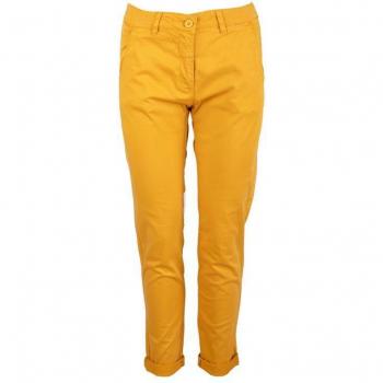 Pantalone chinos giallo senape per donne JOSEPH IN