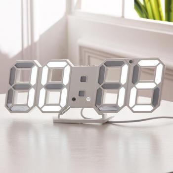 3D LED Table Clock