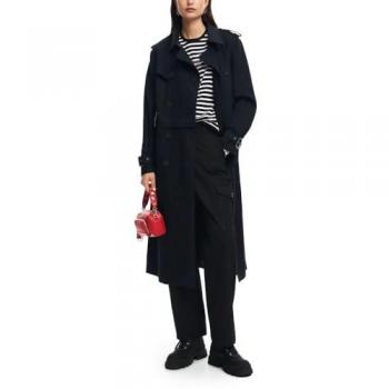 Trench amovible bleu pour femme Desigual taille XL
