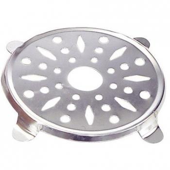 Plaque de service en tôle étamée