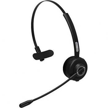 XQISIT Lite Mono Wireless Headset mit Mikrofon in Schwarz