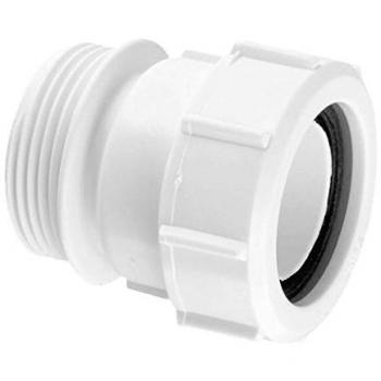 1.50 BSP Male Multifit Straight Connector (73/M) – White
