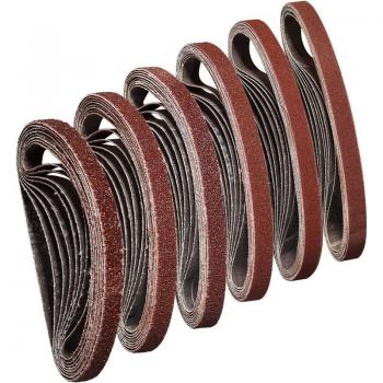 Aiperq Wood‑Finishing Sanding Belt Collection – 48 Pieces 10x330mm