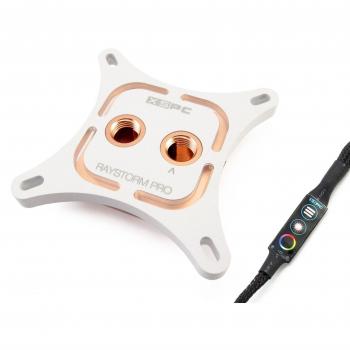 XSPC RayStorm RGB Water Block for Intel CPUs White