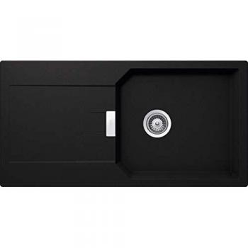 SCHOCK kompakte Küchenspüle 100 x 51 cm Manhattan D-100L Onyx
