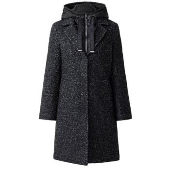 Manteau S.Oliver en laine noir 44