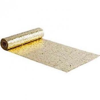 Course de Table en Plastique Doré Pailleté 28 cm x 3 mètres