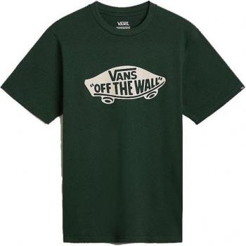 Camiseta Vans Off The Wall Verde Manga Corta Niño Talla XL
