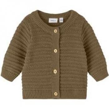Kangaroo‑Look Strickjacke von Nbmlemalle