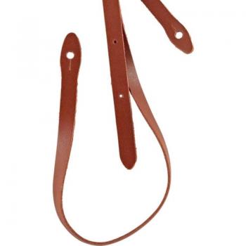 Ortega OSM Leather Guitar Strap Brown