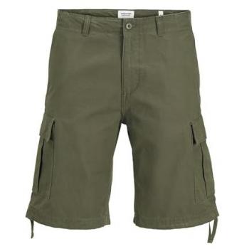 Jack & Jones Herren Cargo Shorts JPSTCOLE BARKLEY Khaki Regular Fit