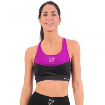 Givova Sujetador Impreso Rosa XL Mujer