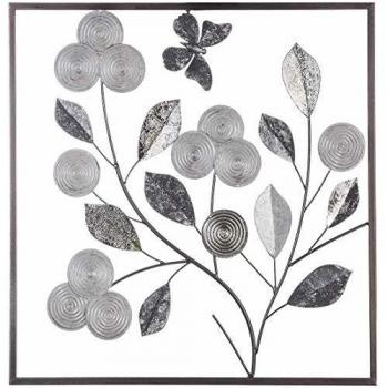 Appendiabiti Decorativo in Metallo 50x50cm