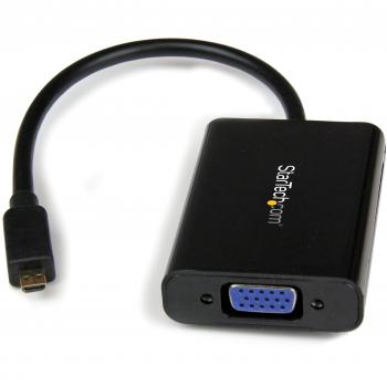 StarTech.com Micro HDMI to VGA Adapter Converter for Smartphones