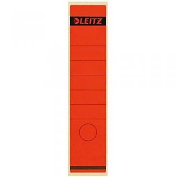 Étiquettes Leitz papier rouge lot de 10