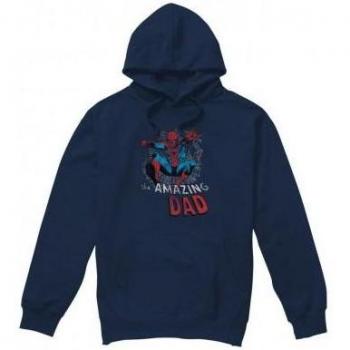 Marvel Man’s Spider Dad Gift Hoodie – Extra Large