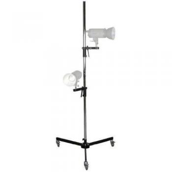 Tripod Pro Wheels con Pinzas para Luces