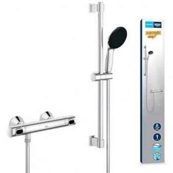 Grohe Precision Flow Thermostat-Brauseset 1/2 mit 60 cm Brausestange