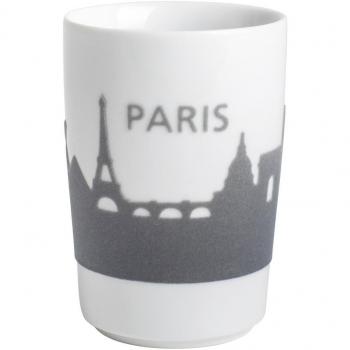 Kahla 394605A26526C 0,35 L Becher – Five Senses Touch – Grau Paris