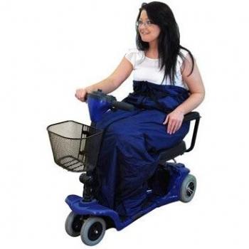 Aidapt Blue Fleece Scooter Blanket