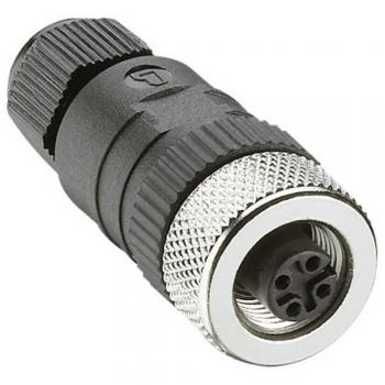 M12 Femelle Connecteur Raccordement 4 pôles – Lumberg Automation