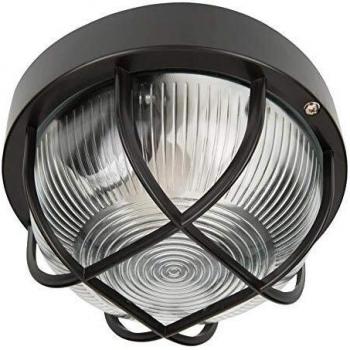 Wand-Außenleuchte schwarz E27 max. 60W