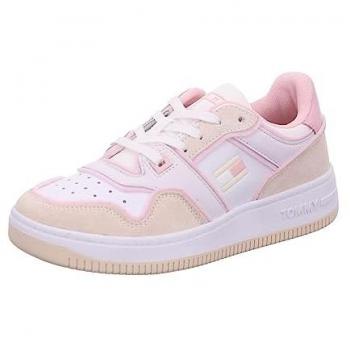 Tommy Hilfiger Decon Basket Flach Weiß AEF Calico