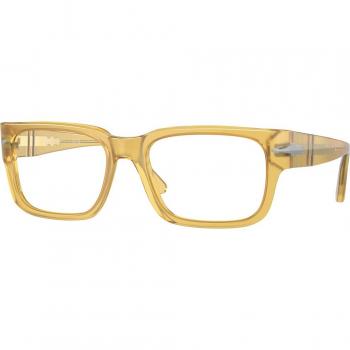 Persol PO3315V 204 Gelbe Rechteckbrille für Herren