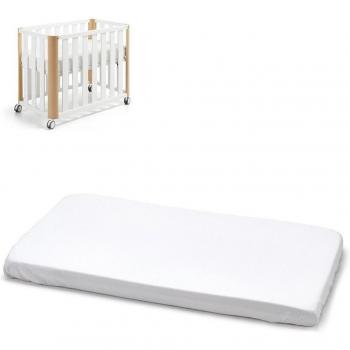Cambrass Sábana Ajustable para Minicuna 50x90 cm Blanca