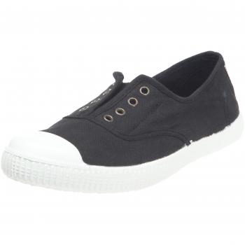 Victoria Women's Fashion Low-top Sneakers, Black (Schwarz)