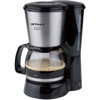 Cafetera Orbegozo CG 4016 de Goteo, 6 tazas, 650W, negro
