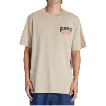 DC T-Shirt Defiant Tees ADYZT05309 Beige Regular Fit