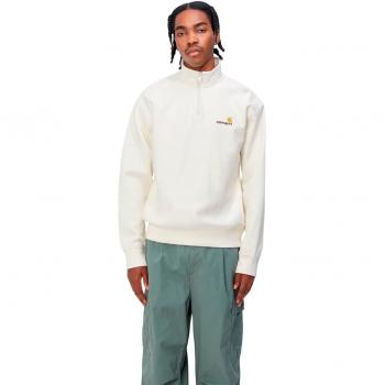 Felpa Mezza Zip Carhartt WIP Uomo Bianco XL