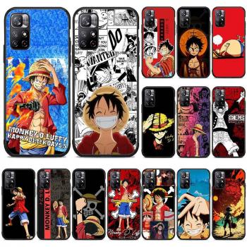 BW-40 One Piece Monkey D Luffy Soft Black Case for iPhone 11