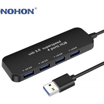 Nohon Superspeed USB 3.0 Hub mit 4 Anschlüssen