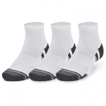 Sous‑chaussettes Under Armour Performance Cotton Quart Gris Foncé