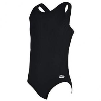 Zoggs Cottesloe Sportback Schwimm-Set für Mädchen, Schwarz, 26