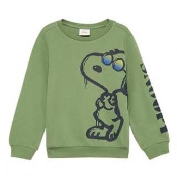 S.Oliver Kinder Sweatshirt mit lustigem Print