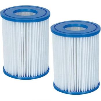 Set di 2 Filtri Bestway II 136x106mm per Piscina